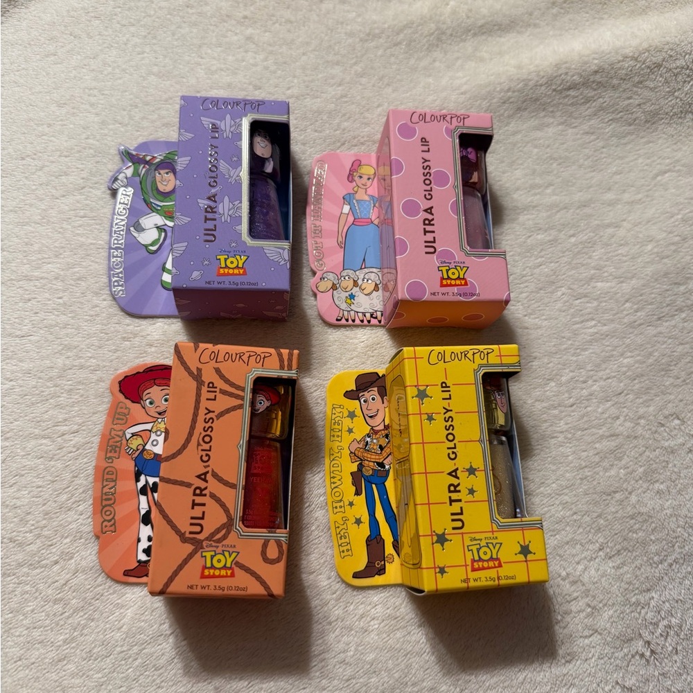 Colourpop Toy Story Ultra Glossy Lip Set